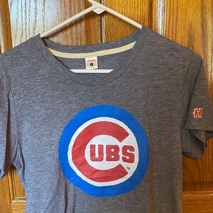 HOMAGE Gray Chicago Cubs T-Shirt